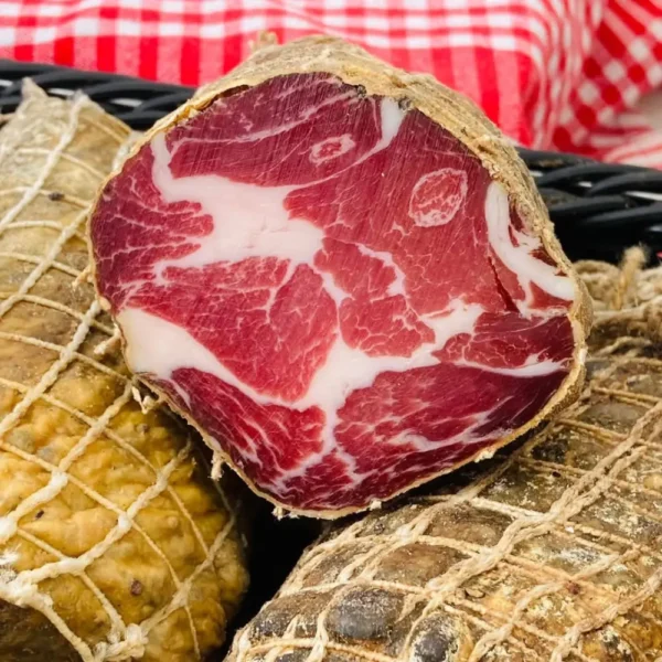 Epice et tout demi coppa maison corse bocognano