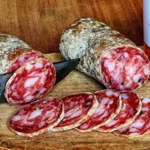 Epice et tout demi saucisson fermier porc bocognano corse